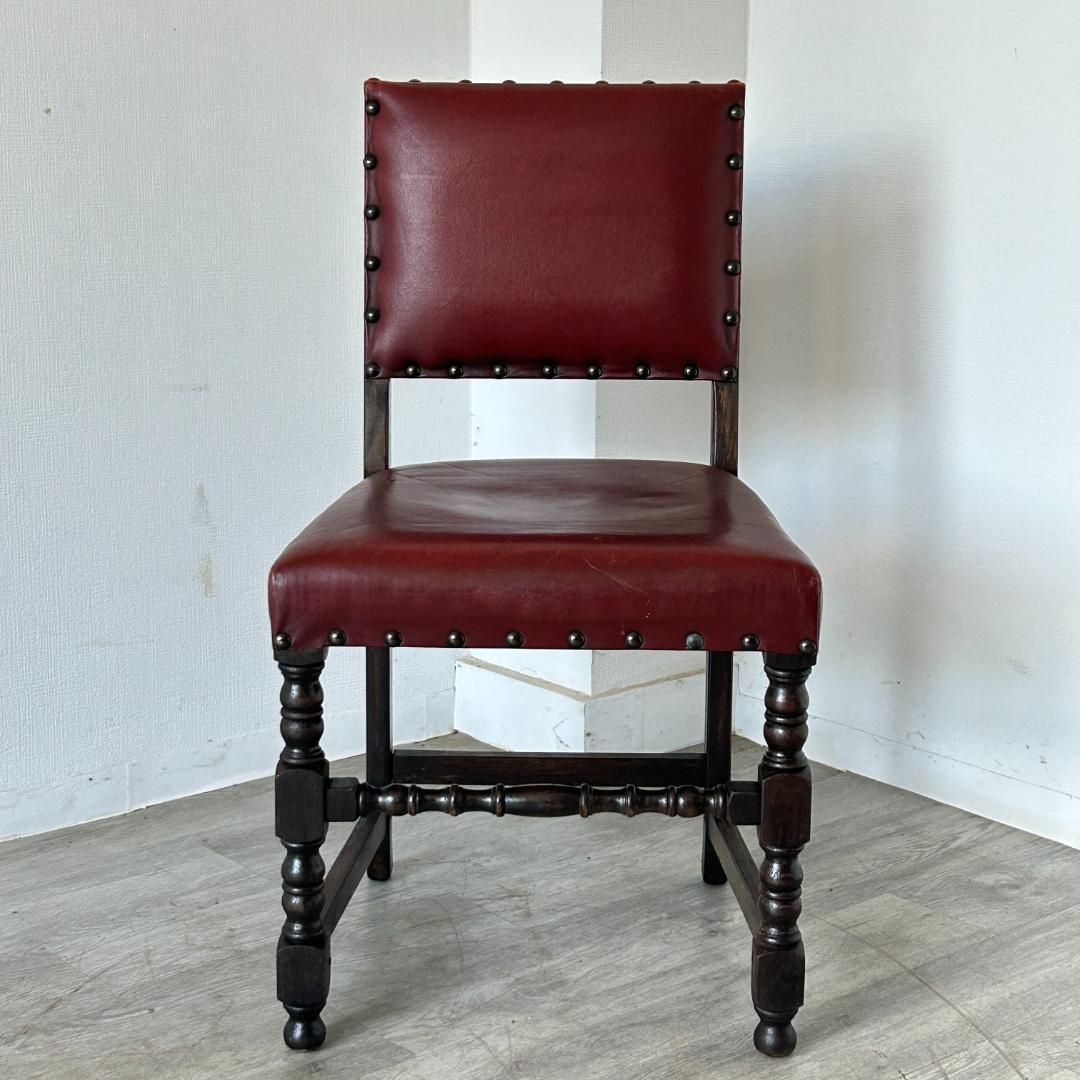 イギリス アンティーク家具 ダイニング チェア 1930年頃 859A1