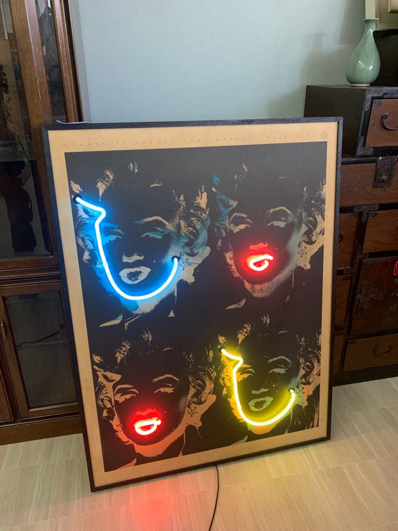 【大型サイズ】マリリン・モンロー 壁掛けネオンライトアート