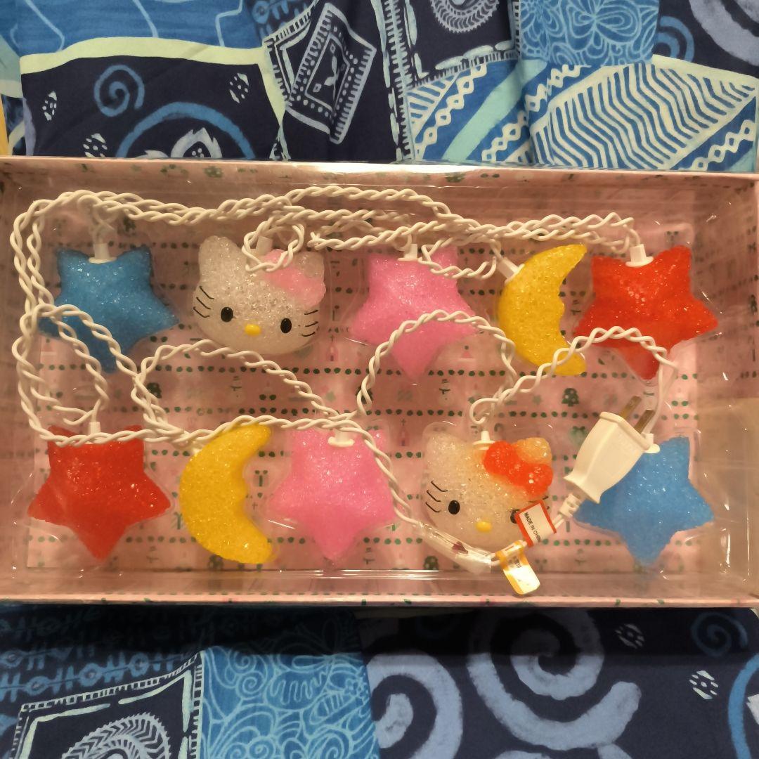 ハローキティ 星と月のライト