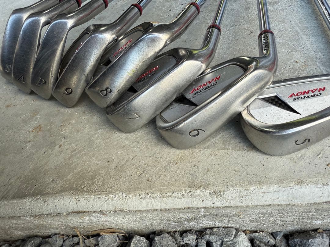 ヨネックス　アイアンセット　5〜SWレフティ