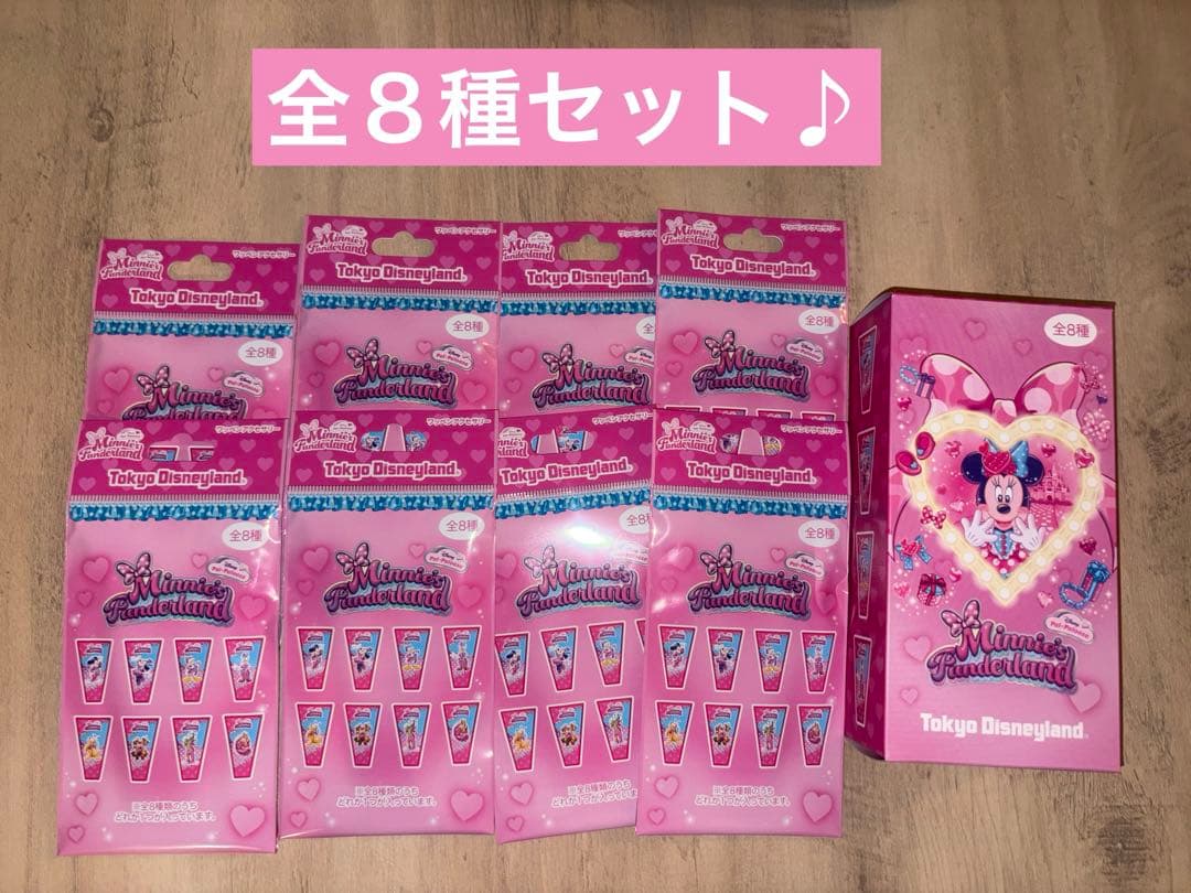 パルパルーザ ミニー ファンダーランドワッペンアクセサリー 全８種　コンプリート