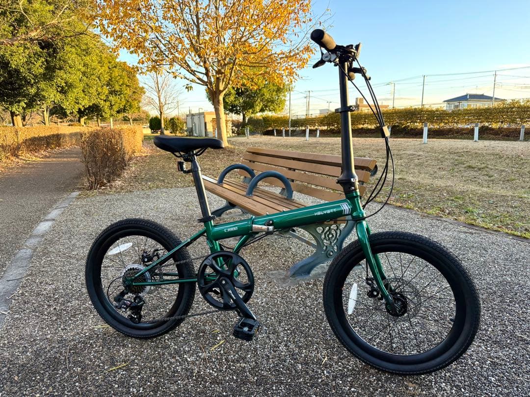 フランスブランド 折りたたみ自転車 20インチ｜7段変速｜新品・未使用