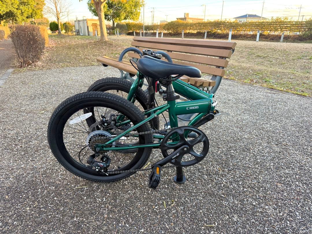 フランスブランド 折りたたみ自転車 20インチ｜7段変速｜新品・未使用