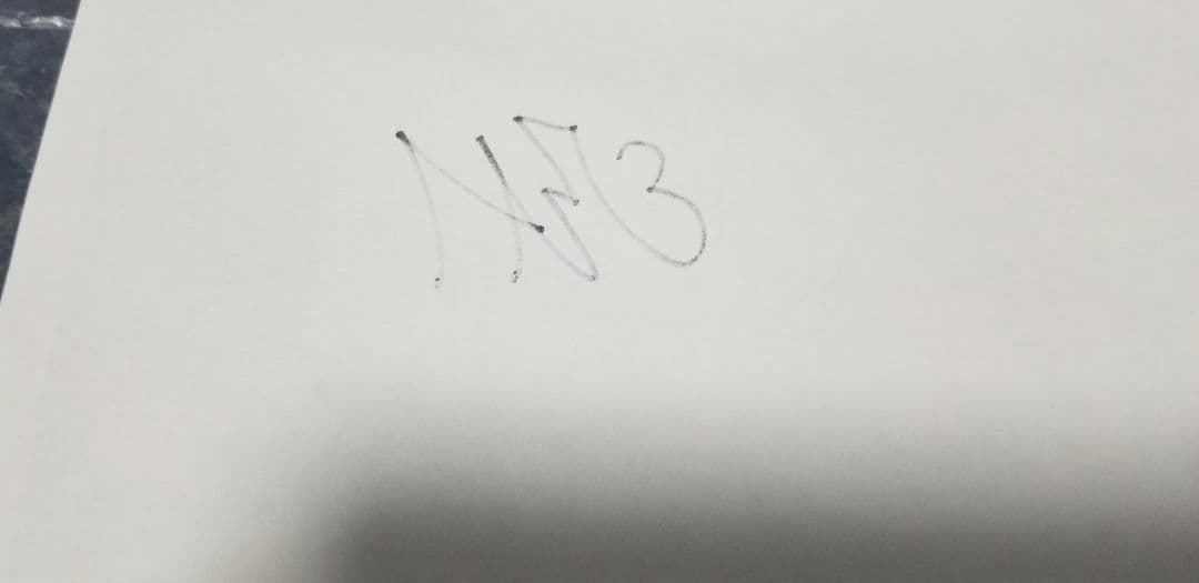 ハーランド　ベリンガム　直筆サイン　普通紙