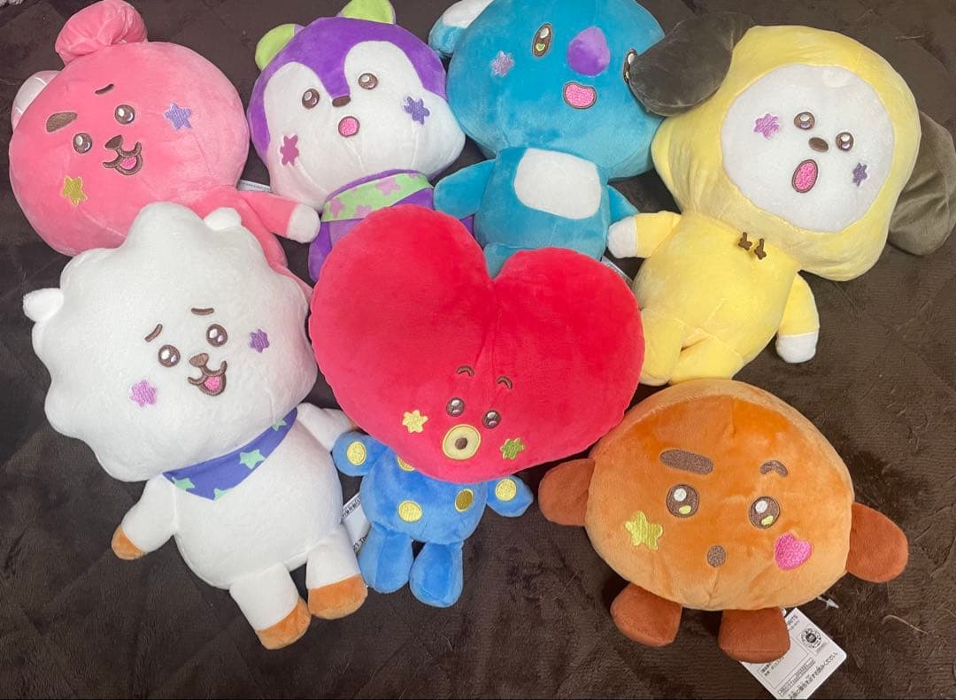 bt21 もふぐっとぬいぐるみ