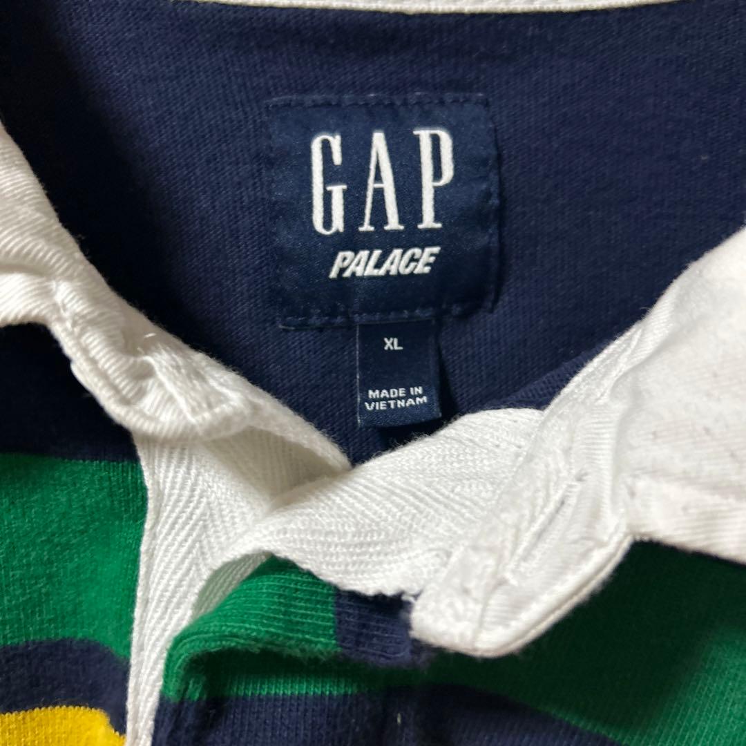 【XL】PALACE × GAP ラガーシャツ