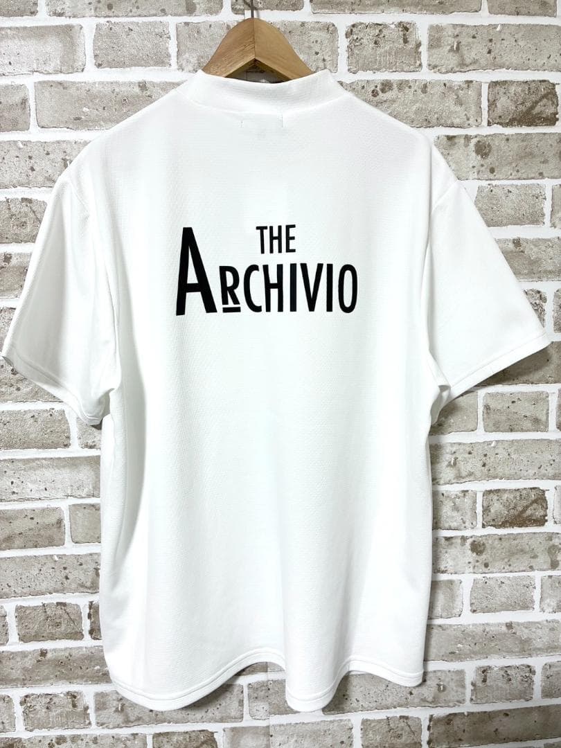 【早い者勝ち✨】新品 アルチビオ メンズ モックネックシャツ サイズ50 白