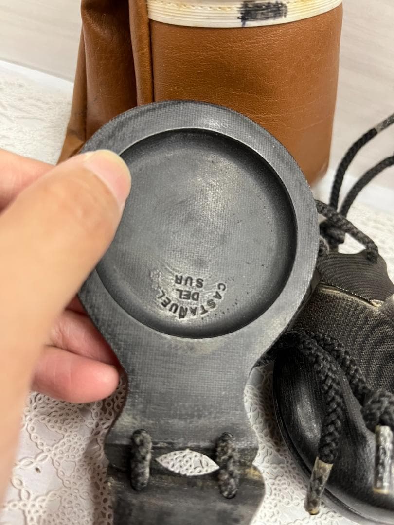 フラメンコ　パリージョ　カスタネット　CASTANUELAS　DEL　SUR