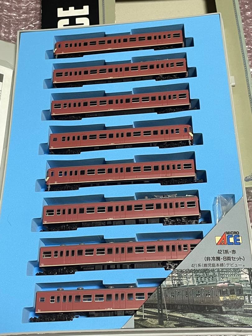 マイクロエース 421系交直両用近郊型電車 8輌セット 未使用品