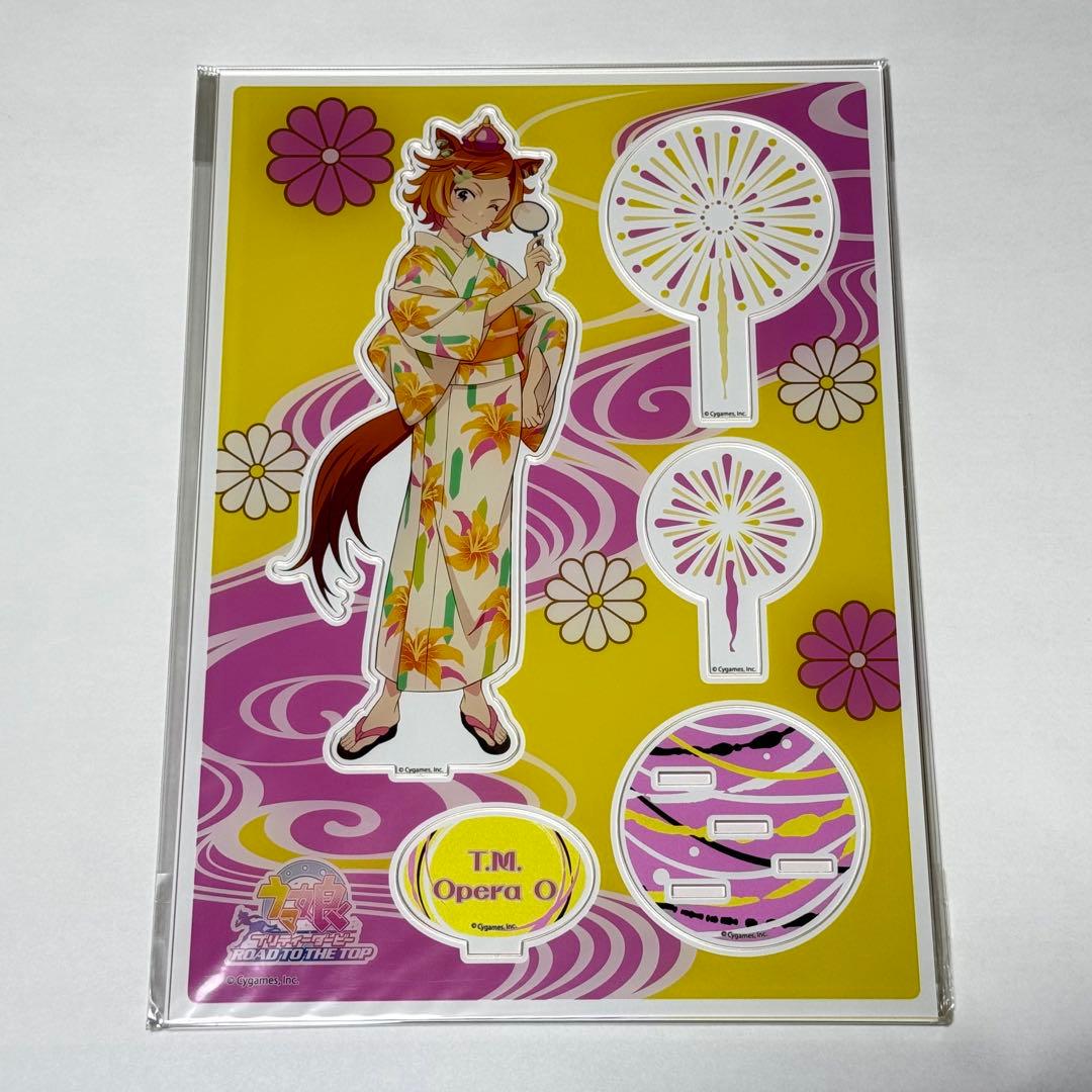 TSUTAYA ウマ娘　アクリルスタンド　テイエムオペラオー