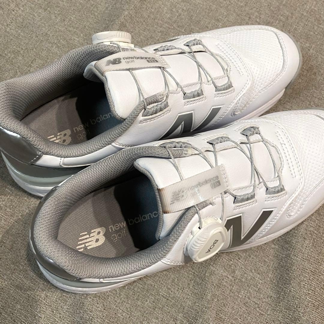 en　ニューバランスゴルフ　シューズ　25㎝　スパイクレス