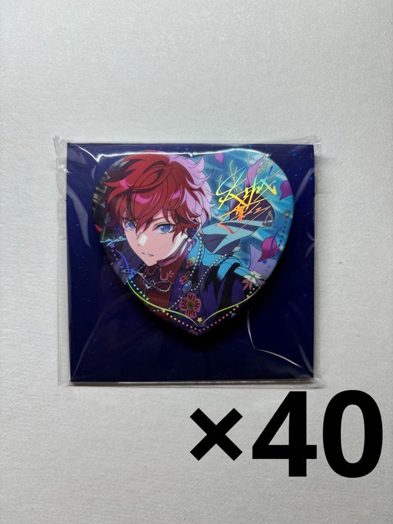 あんスタ 一彩 天城一彩 中国 缶バッジ 傾心 ハート缶バッジ