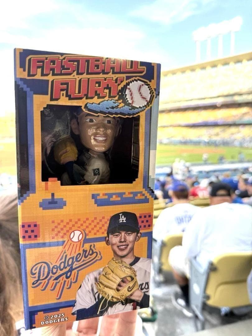 8/4来場者限定 ロサンゼルス ドジャース 佐々木朗希 ボブルヘッド