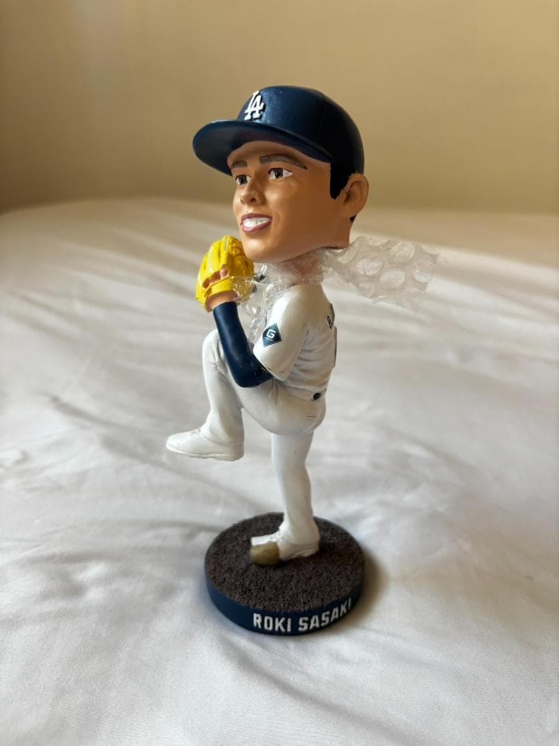 8/4来場者限定 ロサンゼルス ドジャース 佐々木朗希 ボブルヘッド