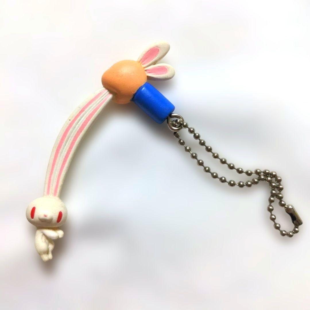 汎用うさぎ　ストラップ　ホワイト