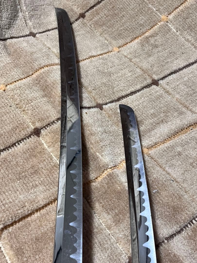 模造刀　高級美術刀剣　日本刀　太刀　脇差　葵御紋鍔