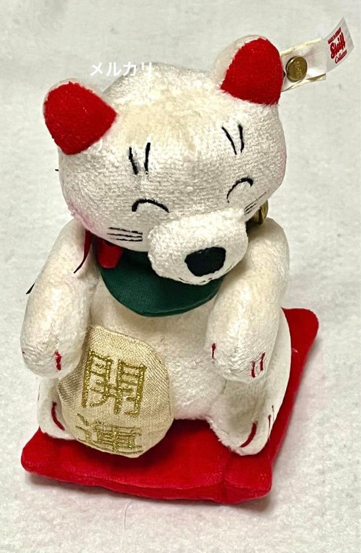 シュタイフ　テディーズ・フォー・トゥモロー・招き猫.