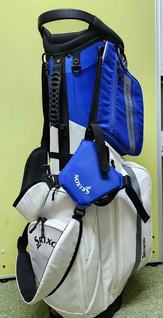 Srixon スタンドキャディバッグ ブルーホワイト