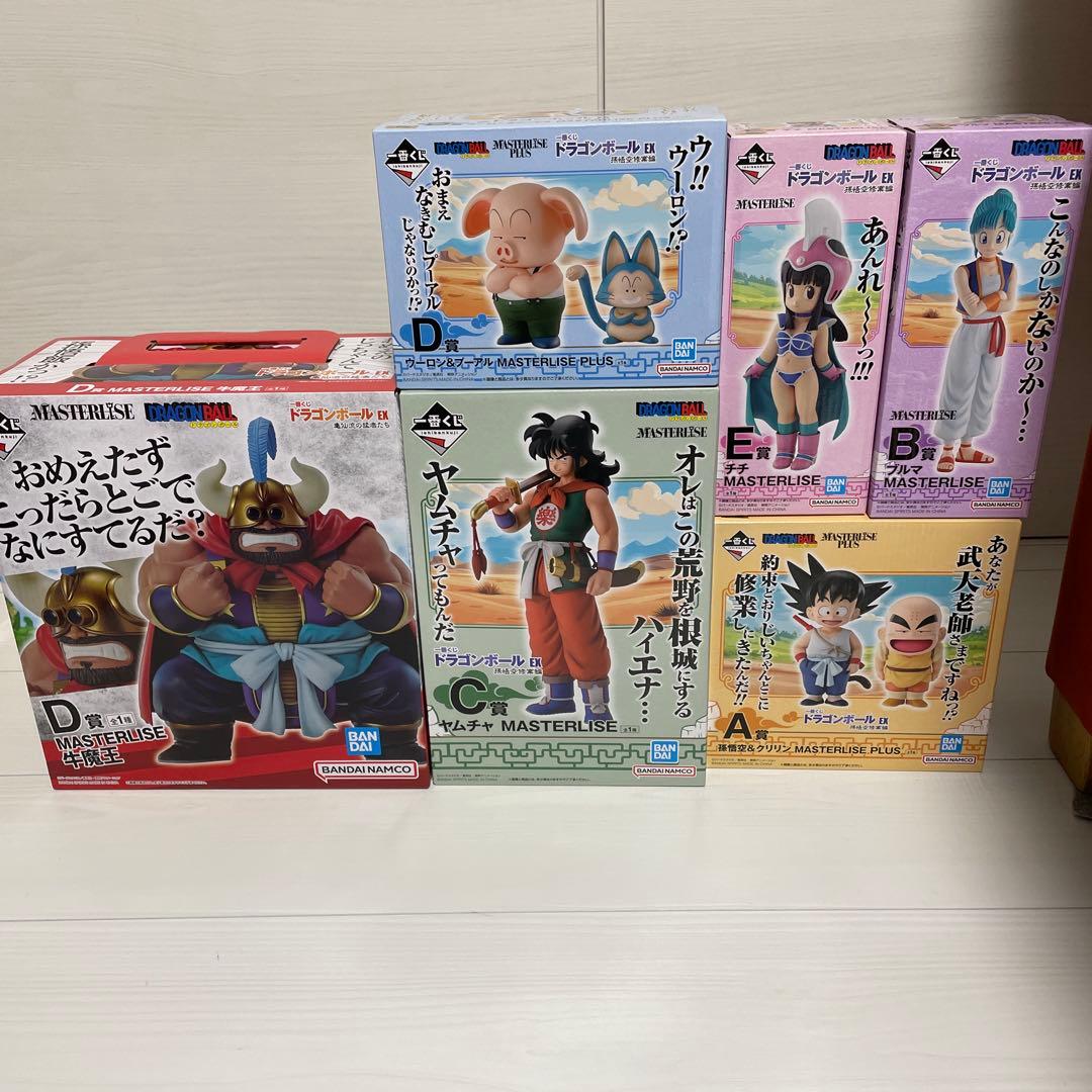 一番くじ ドラゴンボール 孫悟空修行編　チチ　フィギュア　まとめ売り