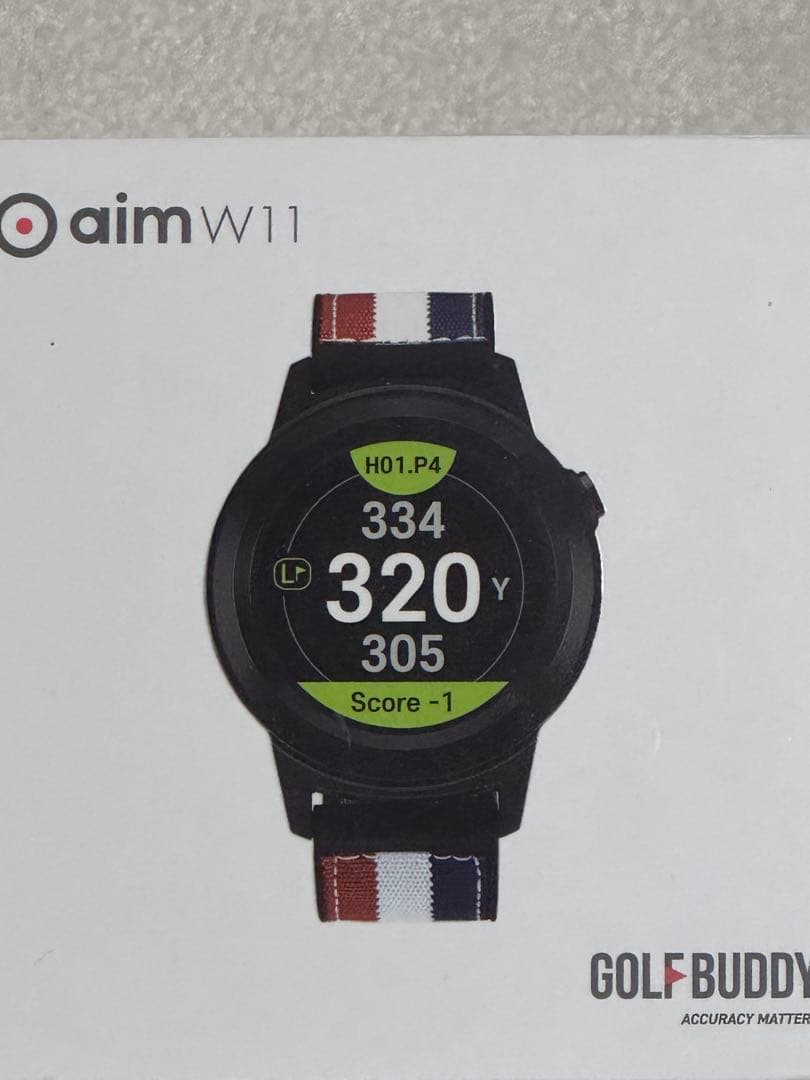 GOLF BUDDY aim W11 GPSウォッチ