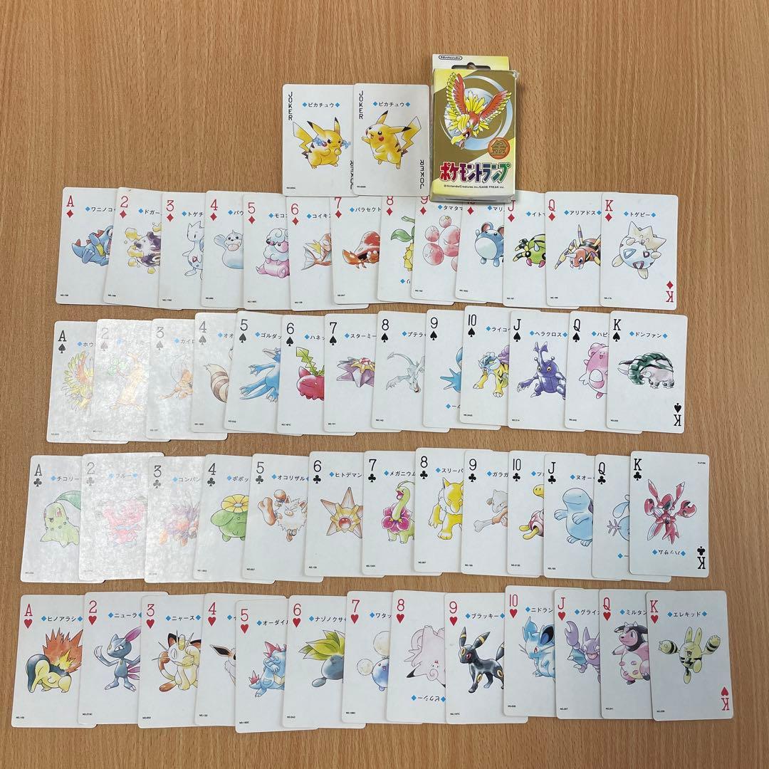 ポケモントランプ 金　Nintendo