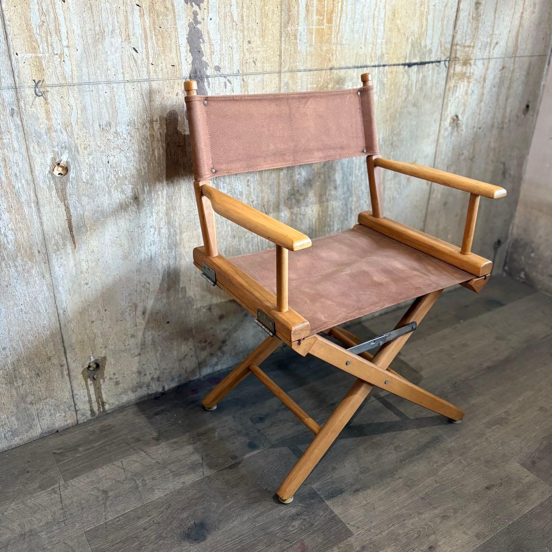 ヴィンテージ　ディレクターズチェア　フォールディングチェア