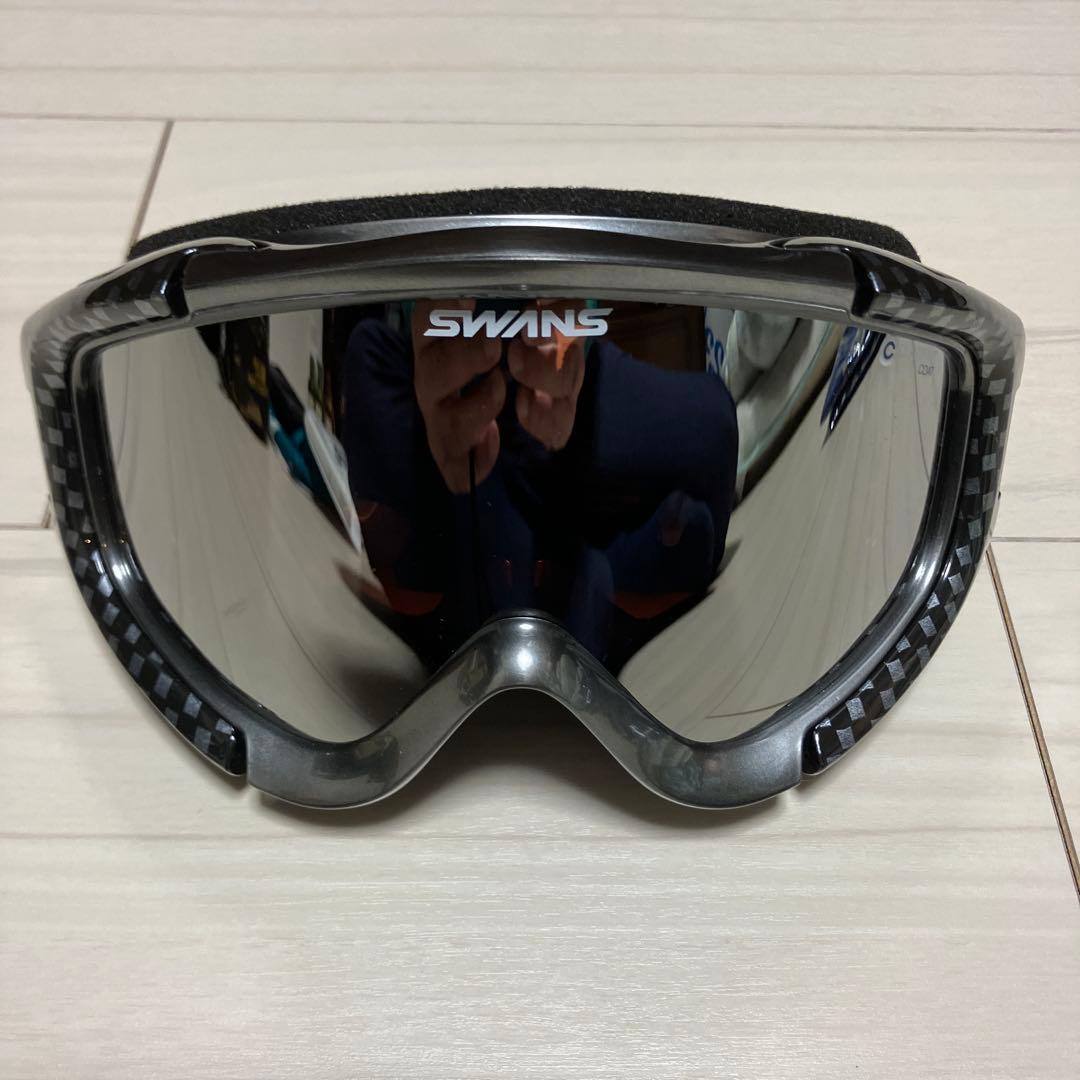 SWANS ミラーゴーグル　収納袋付