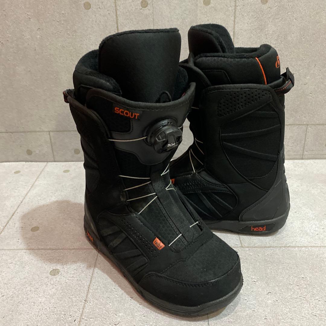 ★ head SCOUT BOA ヘッド　スノーボード　ブーツ　靴　ボア　25㎝
