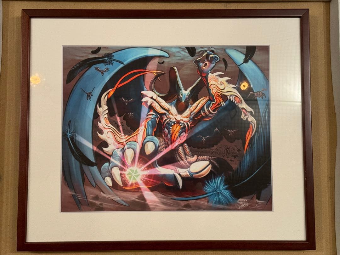 悪魔神バロム 複製原画 デュエル・マスターズ15周年展