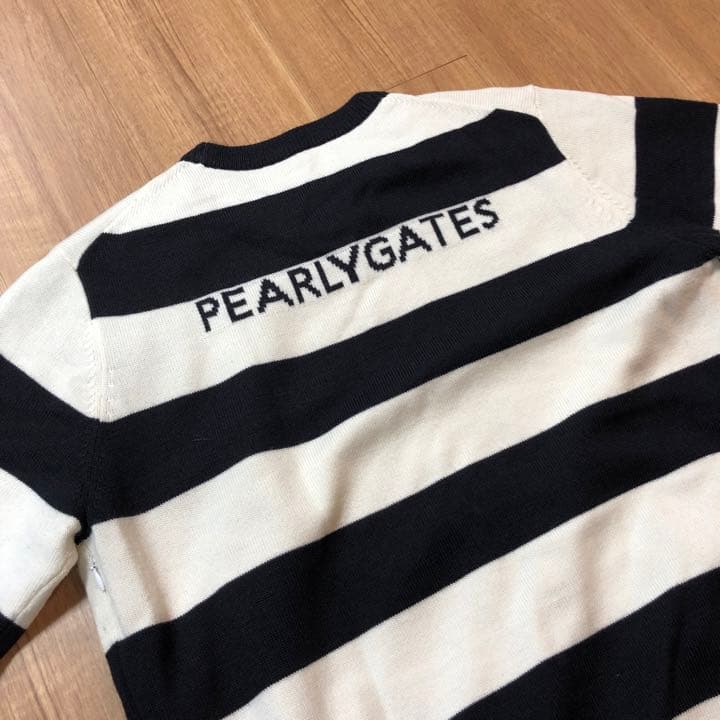 値下げ【サイズ4】PEARLY GATES 防寒ニット