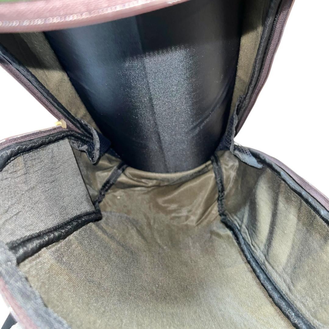 ブルガリ ゴルフバッグ クロコ ブラック キャンバス レザー ゴールド