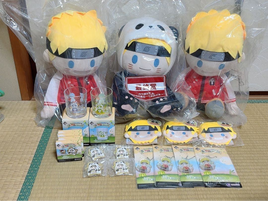 NARUTO 疾風伝 中国 一番くじ パンダ