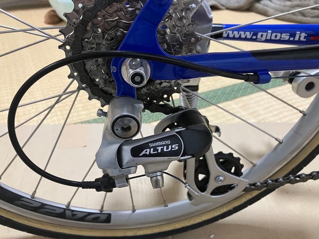 GIOS MIGNON青 ミニベロ20inch ミグノン アクセサリー付