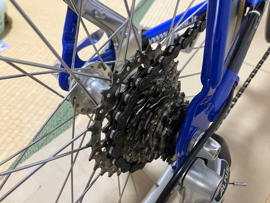 GIOS MIGNON青 ミニベロ20inch ミグノン アクセサリー付