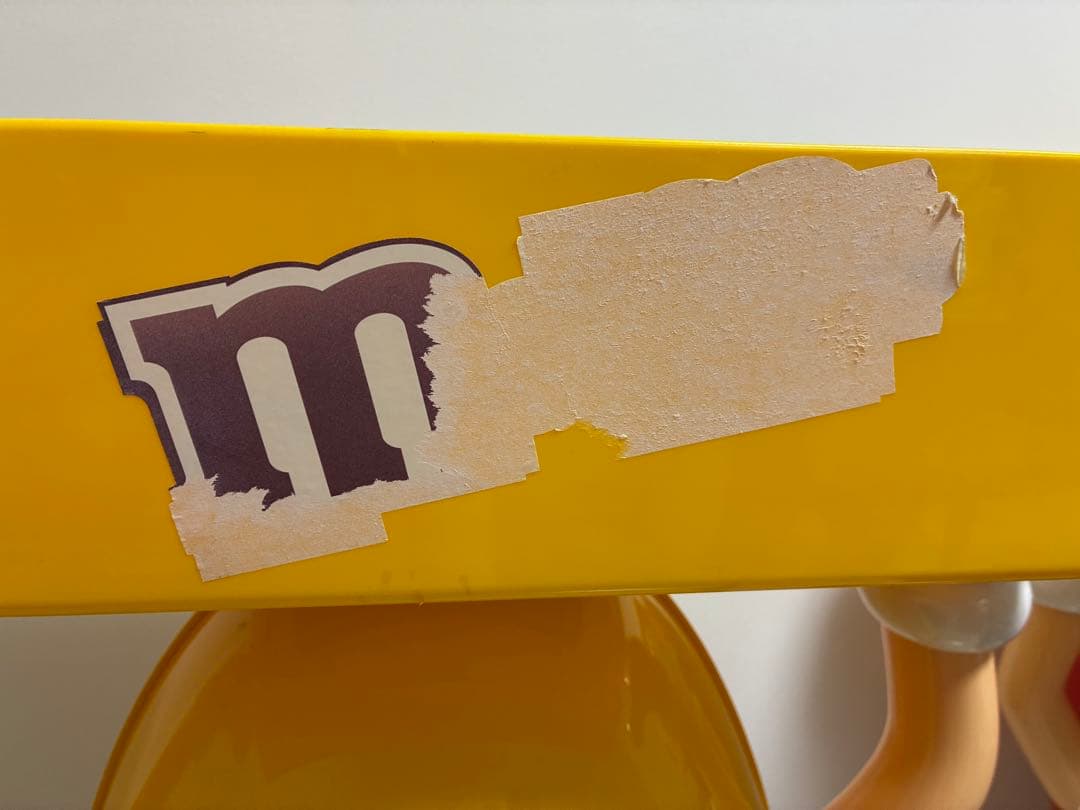M&M's イエローマスコット スタチュー