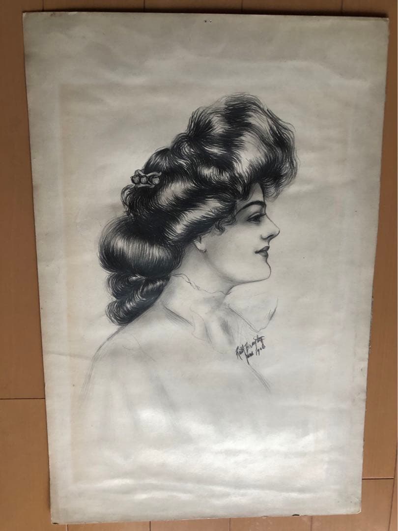 ①アールヌーボー・デコ時代のデッサン