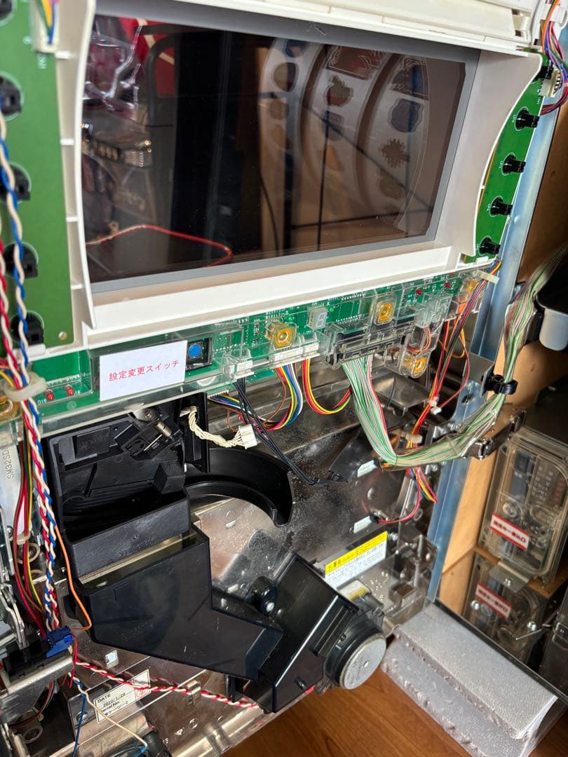 実機　初代blood＋　パチスロ