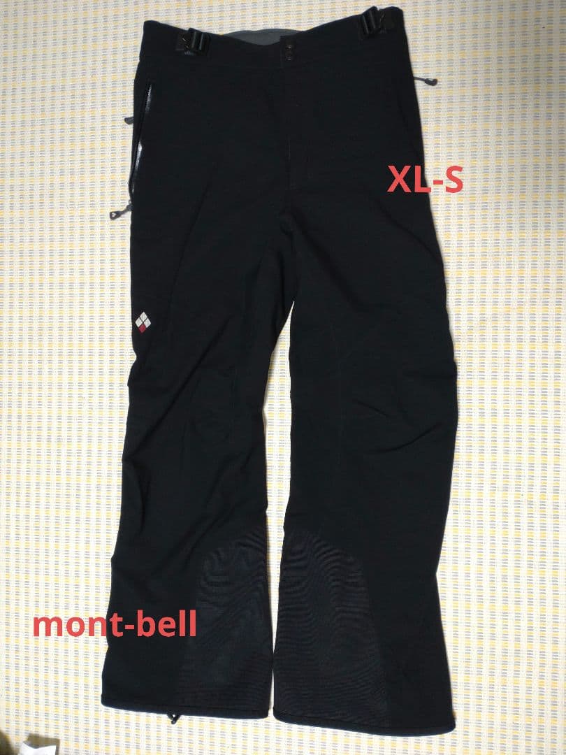 mont-bell スキーパンツ ブラック　XL‐S