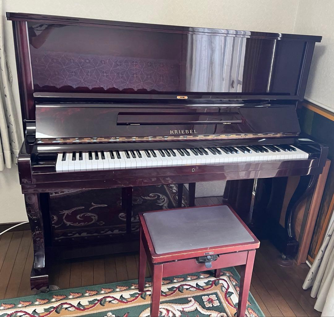 ピアノ　クリーベル　猫足　ドイツ製