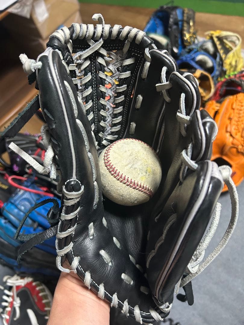 久保田スラッガー 硬式 L7 オールラウンド ブラック/グレー 美品 逆輸入