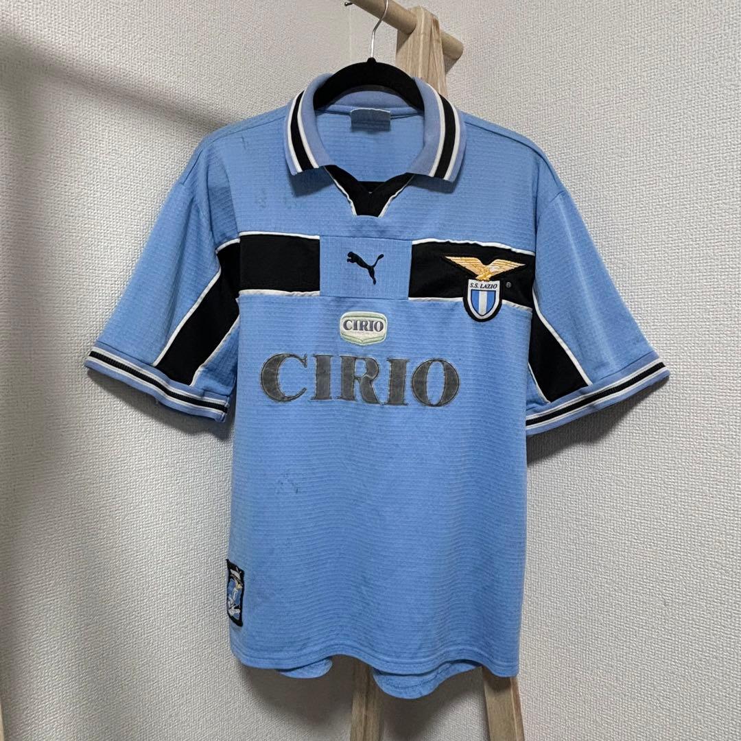 レア PUMA CIRIO 98-00シーズン ラツィオ ホーム ゲームシャツ