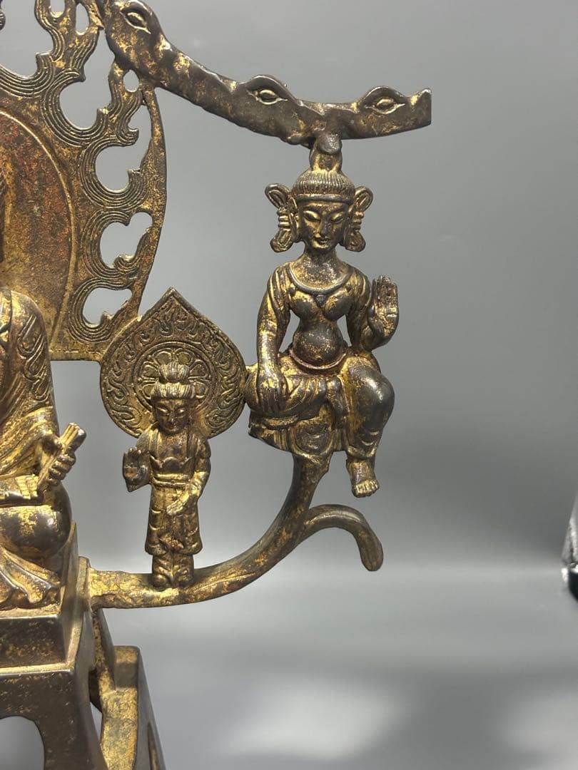 仏教古美術 純銅 文化遺産 文化財仏像伝承　 仏像 伝統的デザイン