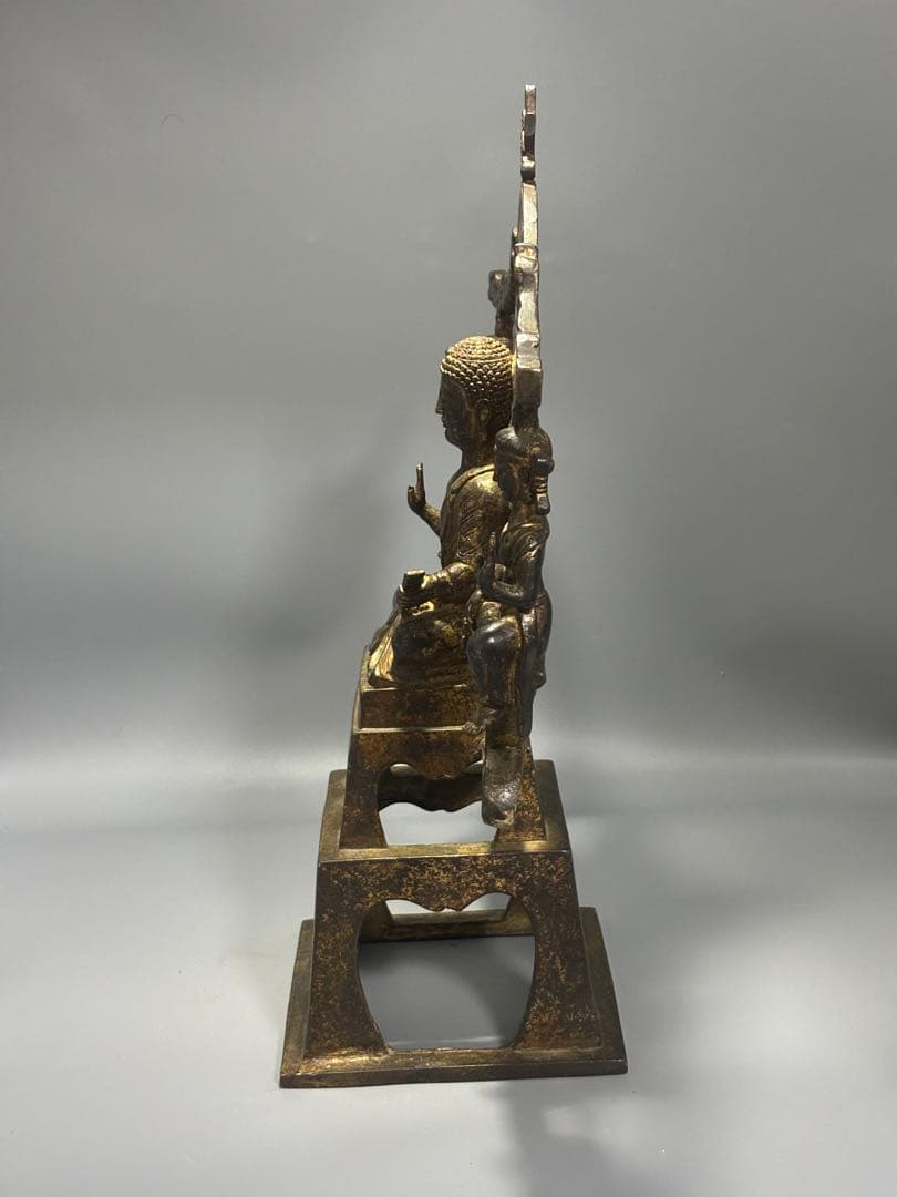 仏教古美術 純銅 文化遺産 文化財仏像伝承　 仏像 伝統的デザイン