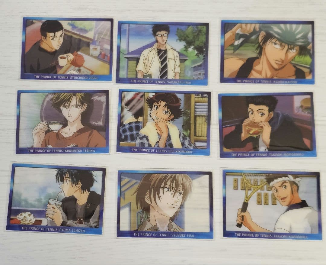 テニスの王子様　シャイニングクリアカードVol.2 9枚