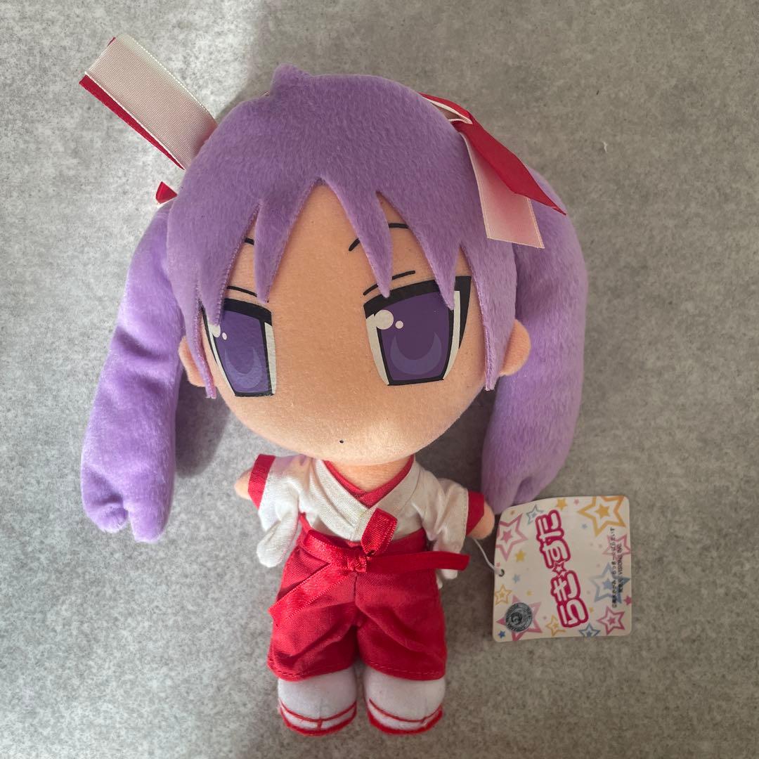 らき⭐︎すた　柊かがみ　ぬいぐるみ　巫女ver. 激レア　アニメグッズ　平成レトロ