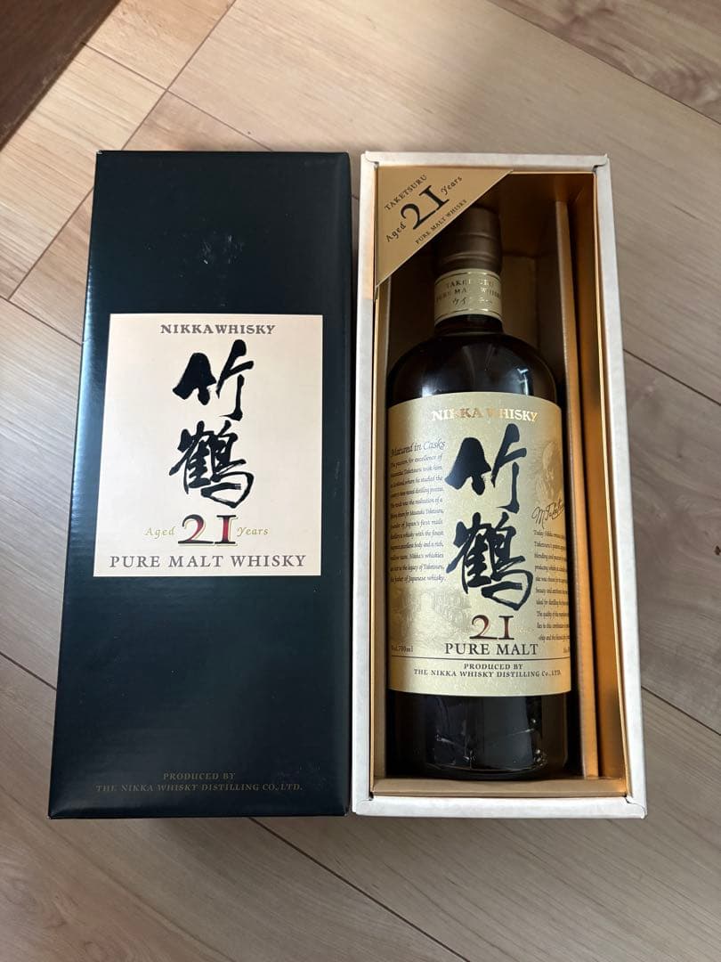 ニッカウイスキー　竹鶴21 未開栓