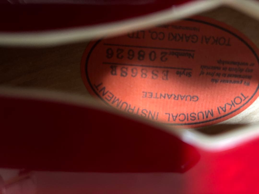 ギター TOKAI ES86SR