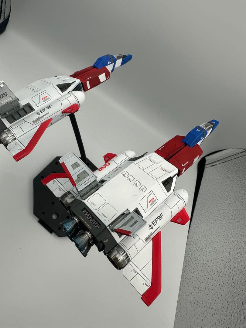 ビグザム　巨大徹底改修一点物　ガンプラ　ガンダム　コアブースター2機