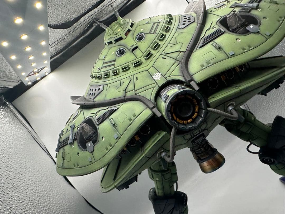 ビグザム　巨大徹底改修一点物　ガンプラ　ガンダム　コアブースター2機