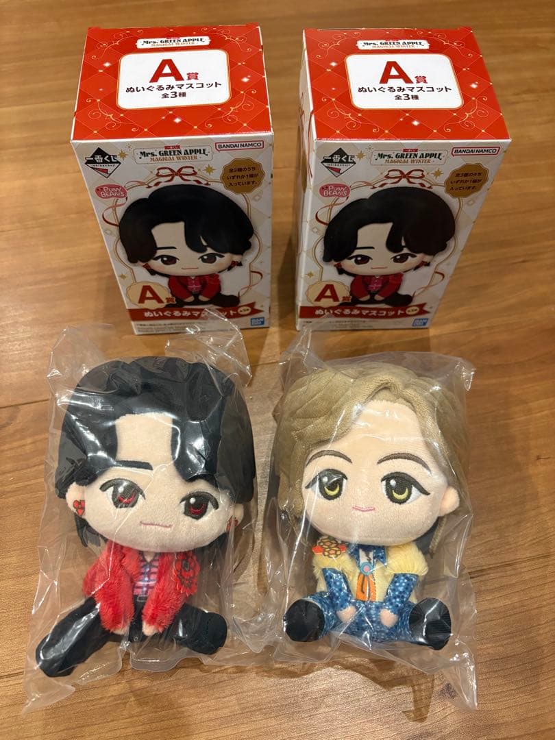 Mrs. GREEN APPLE 一番くじ A賞 ぬいぐるみマスコット大森元貴